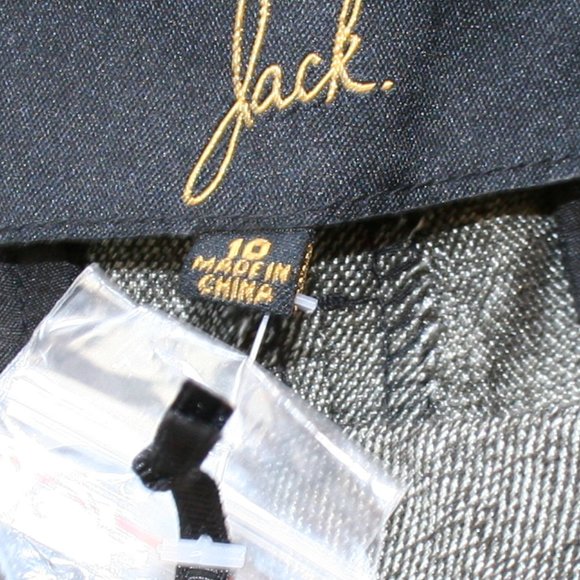 Jack BB Dakota Size 10 Grey Shorts - Picture 3 of 6